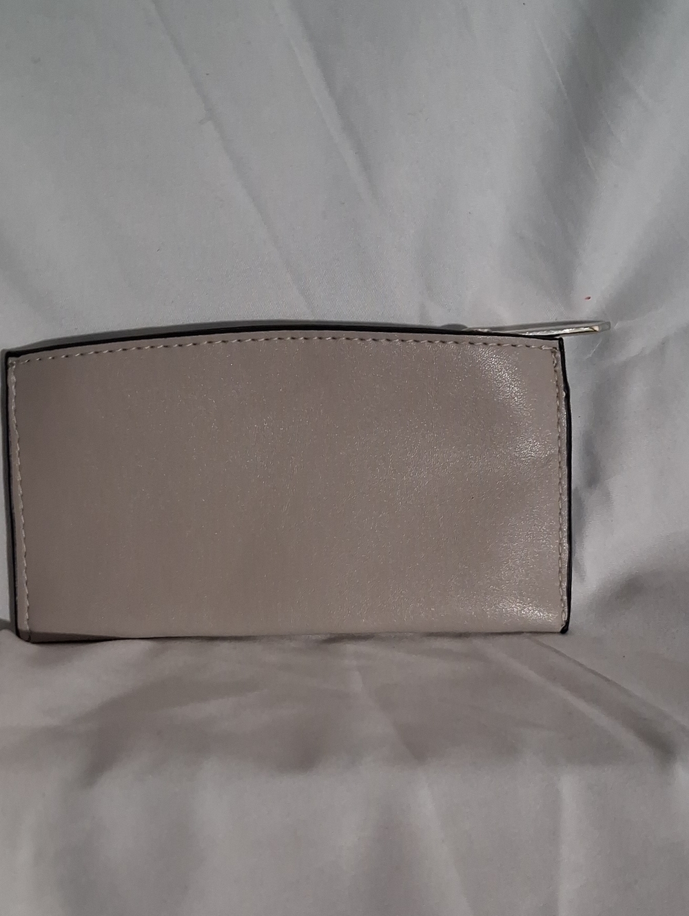Reed Neutral Taupe Zip-Around Wallet